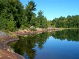 Reflection on May Lake