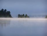 Morning Mist on Elliot Lake