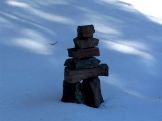 Inukshuk on Flack Lake