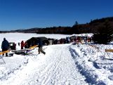 Sled Dog Race Track