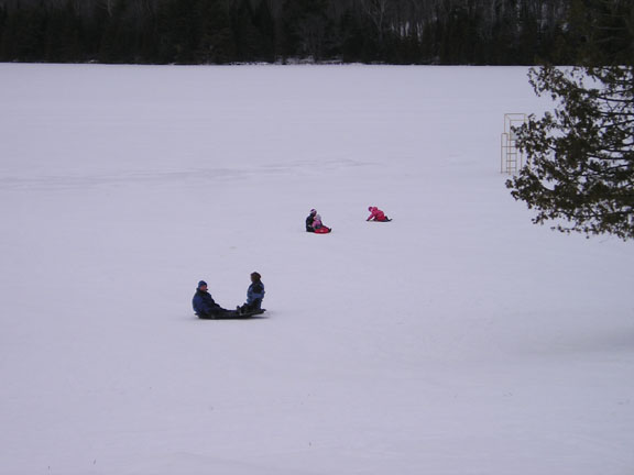 Enjoying the fun of winter!