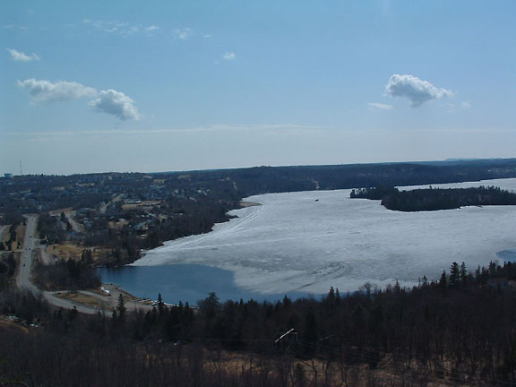 Great overhead view of the boat lauch, submitted by Brenda Lacasse