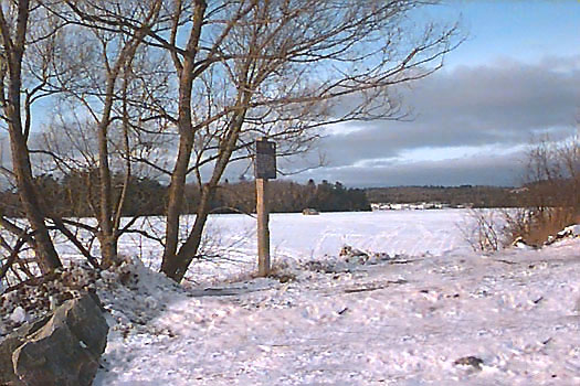 Winter on Elliot Lake