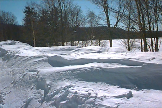 Snow and more snow! (View of Elliot Lake)