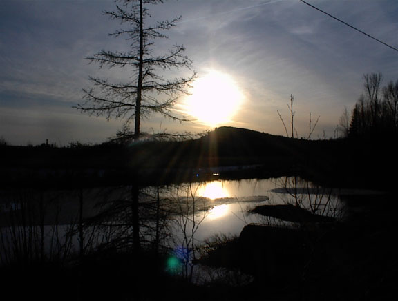 Beautiful sunset view from Milliken Mine Road submitted by Karol Osmond