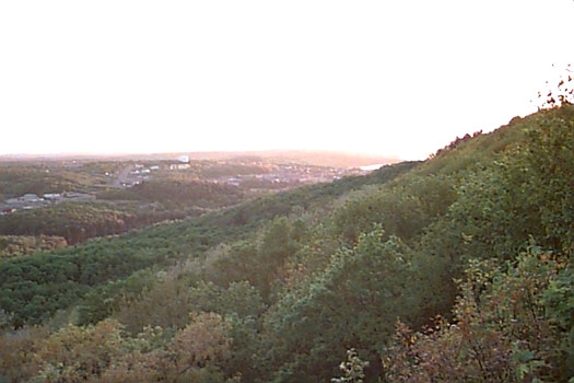 Great view of the hills of Elliot Lake