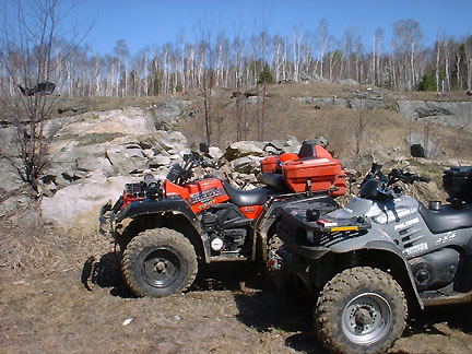 ATVing at Porridge Lake submitted by Tammy Marsden