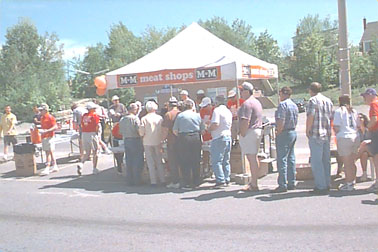 Great turnout for M & M's charity BBQ