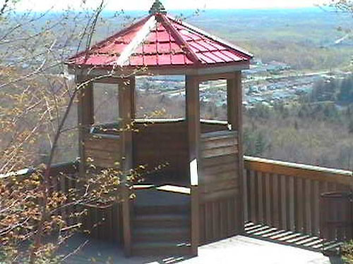 Gazebo at Fire Tower Lookout