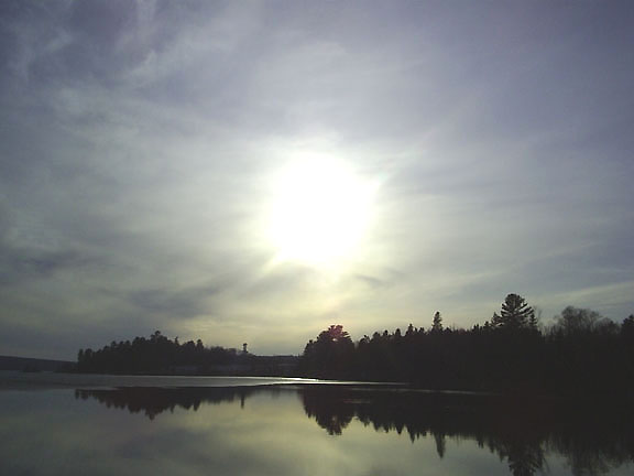 Great Elliot Lake sunset submitted by Marek Malinowski