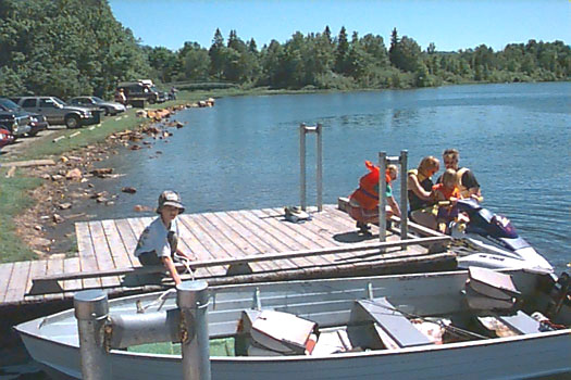 Municipal Boat Launch on Canada Day