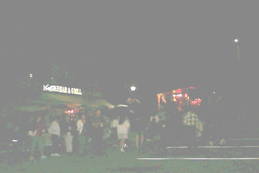 Street dance in Lower Plaza at Yvette's Bar & Grill