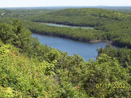 Great shot from Fire Tower Lookout submitted by Eunice Comeau