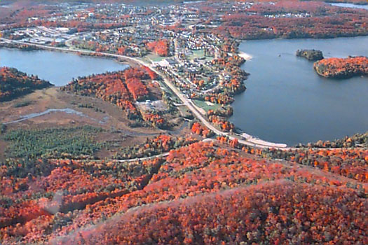 Fall Colours of Elliot Lake at their peak