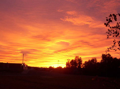 Beautiful October sunrise submitted by Bob Longworth