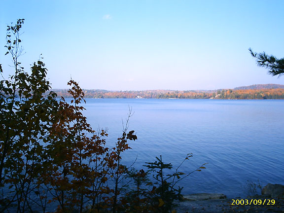 Fall view of Elliot Lake, submitted by Jane Munroe
