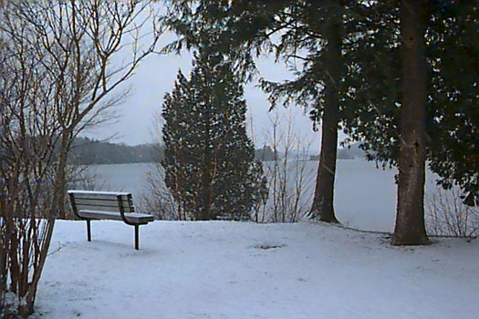 First snowfall of the season