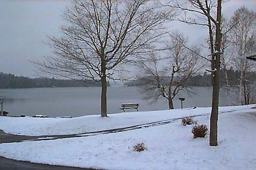 Winter has arrived - view of Elliot Lake