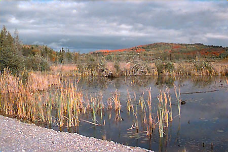 Great Fall view north of Elliot Lake