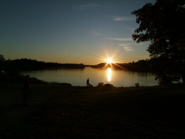 Serene sunset at Westview Park on Elliot Lake.  Photo by Scott Prevost