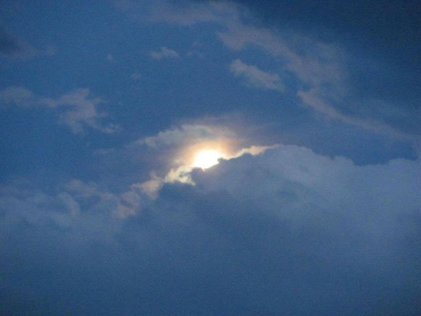 Beautiful sky on McCarthy Lake.  Photo by Anne Marie Prevost