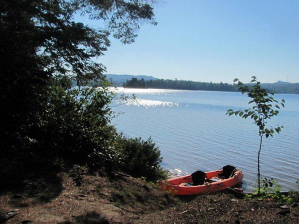 Lazy day of summer on Elliot Lake, photo by Anne Marie Prevost
