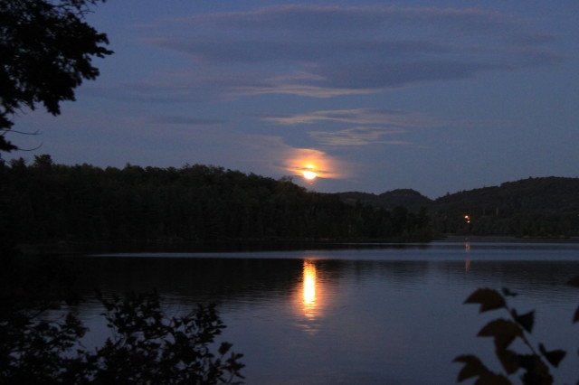 A beautiful evening for camping on Elliot Lake. Photo by Scott Prevost