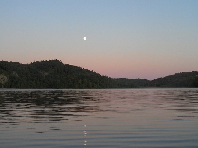 Horne Lake at Dusk, photo by Anne Marie Prevost