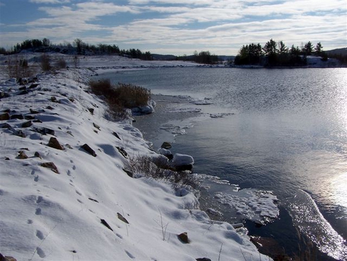 Snow in Elliot Lake