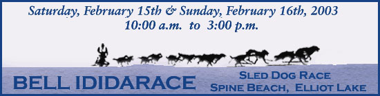 Bell Ididarace dog sled race
