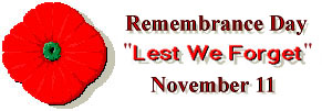 Lest We Forget  -  November 11