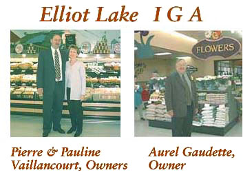 Owners Pierre & Pauline Vaillancourt  and  Aurel Gaudette