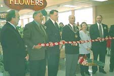 Ribbon cutting with Mayor Farkouh